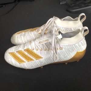 Adizero 8.0 football cleats white